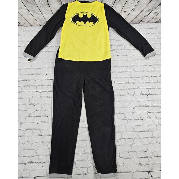 Batman TM & DC Comics Bioworld Jumpsuit Embroidered Cape MENS SIZE MEDIUM - Picture 14 of 14